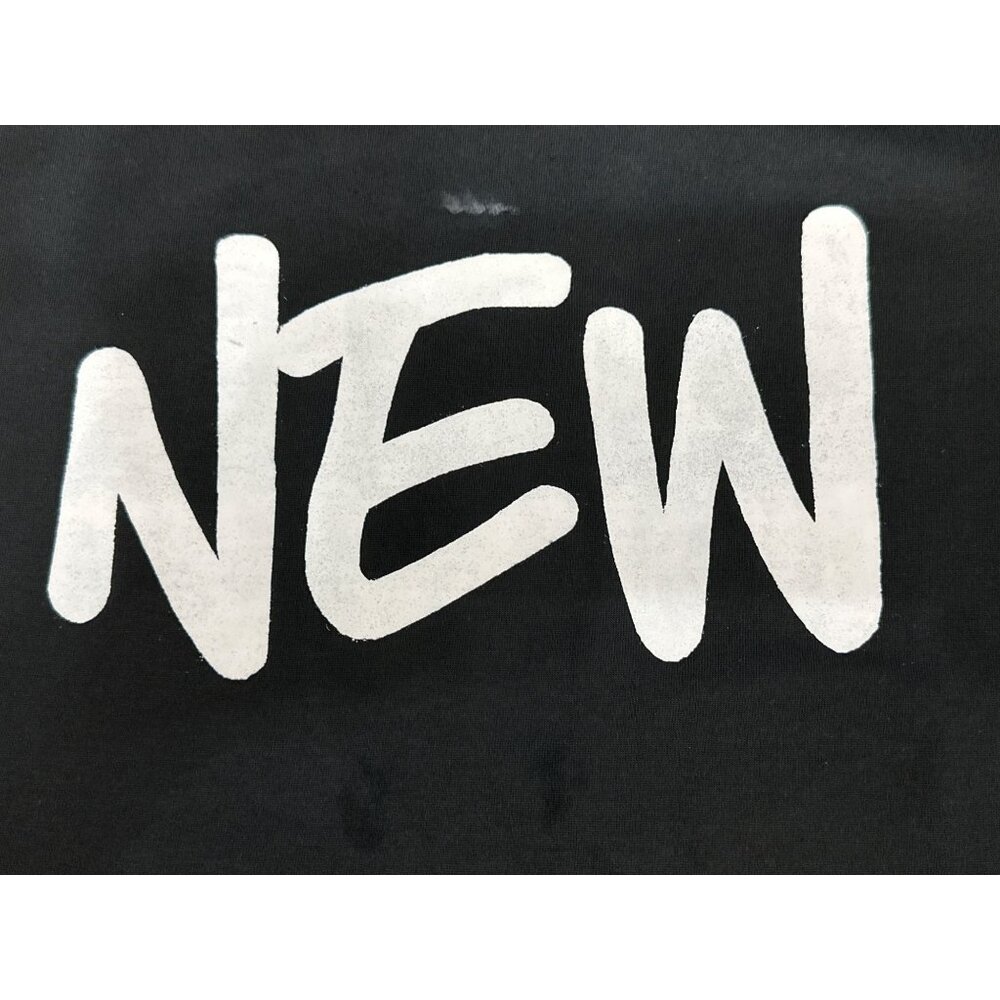 CCC New I.A.S.N Black Graphic Tee Shirt crew Neck All Cotton Large - Picture 2 of 5